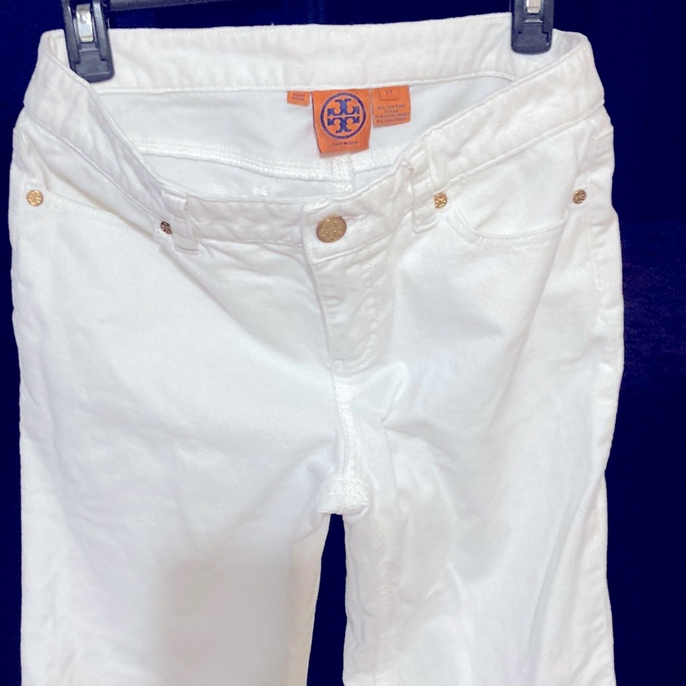 Tory Burch White Jeans size 29